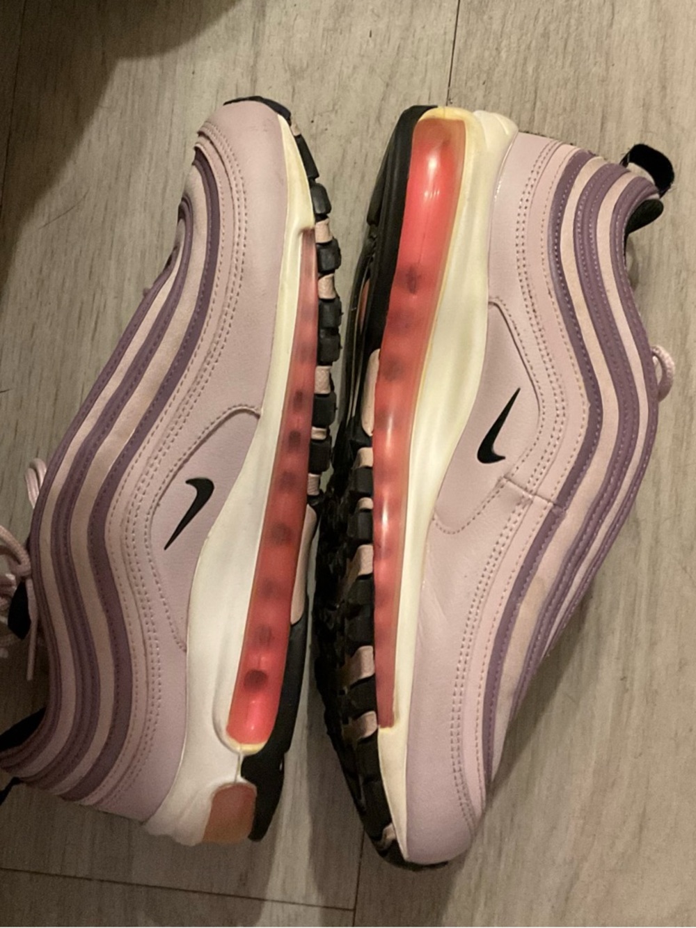 Nike Women's Pink & Lavender Retro-Style Sneakers - Picture 2 of 4